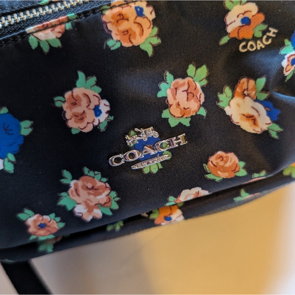Coach F57636 Mini Charlie Nylon Backpack in EUC main image 7